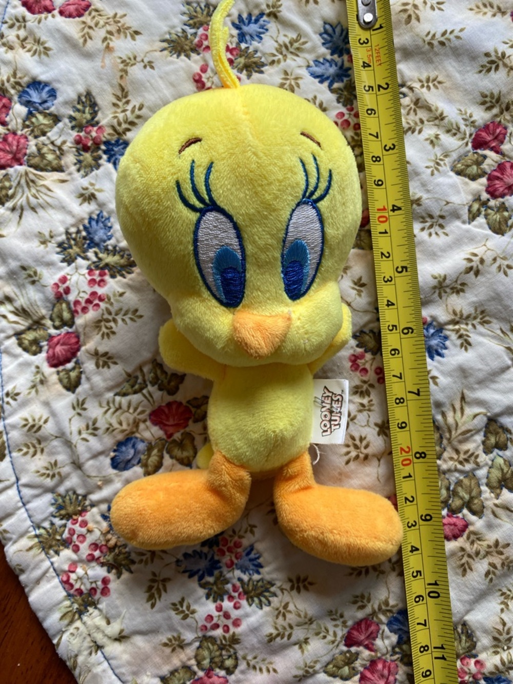 Warner Bros. Tweety Plush in Yellow and Orange - Small Toy